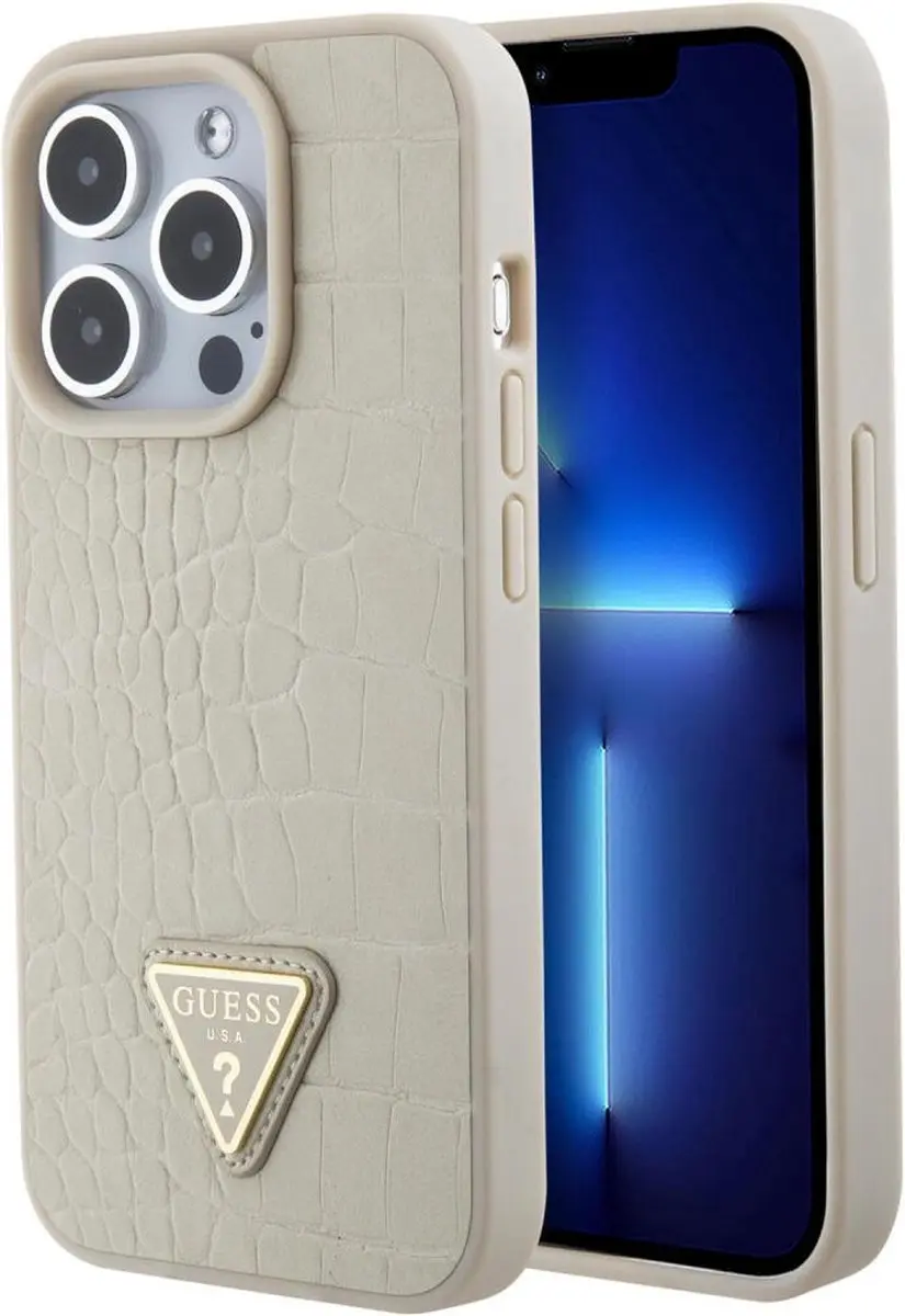 GUESS Crocodile Triangle Back Case