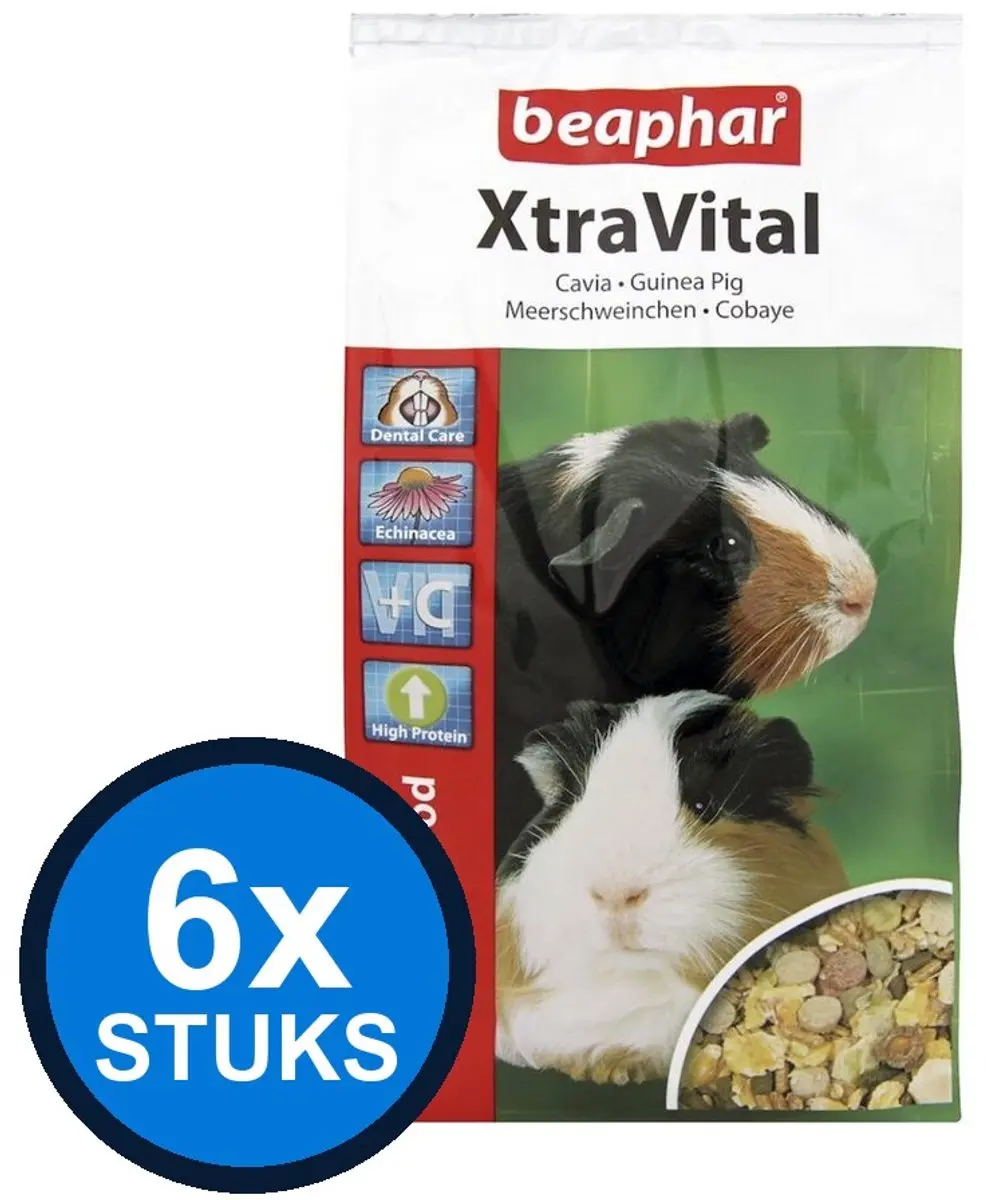 Beaphar XtraVital Cavia Voer 1kg