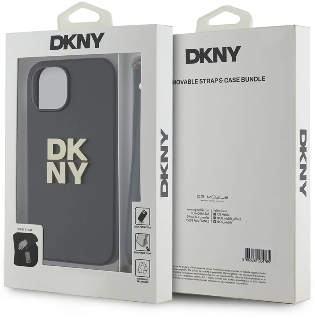 DKNY Hoesje iPhone 15 - Zwart