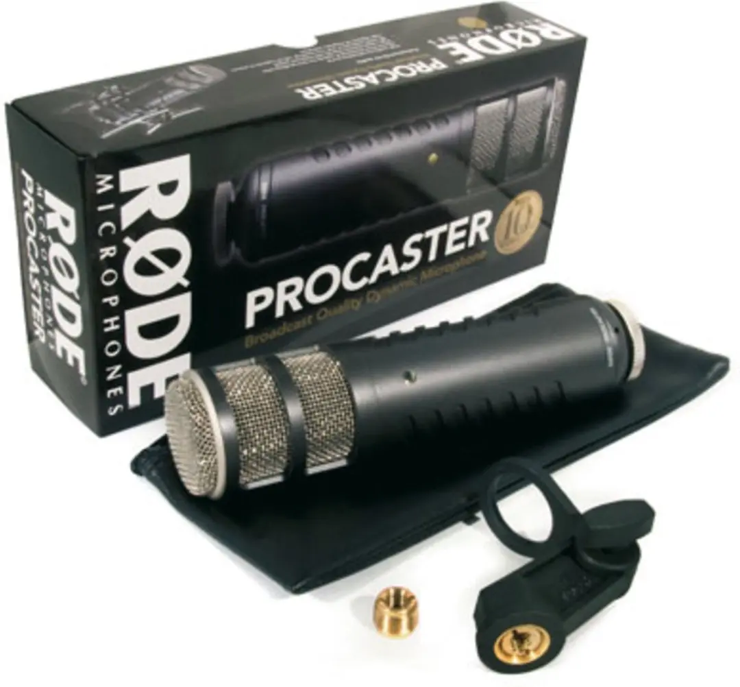 RØDE Procaster 600.100.029 Dynamische Microfoon - Zwart - afbeelding 6 van 6
