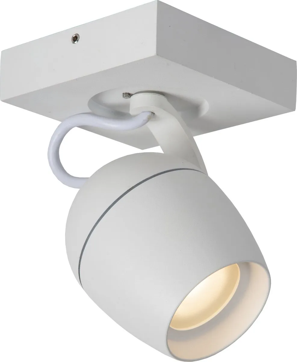 Lucide Preston Plafondspot GU10 IP44 - Wit