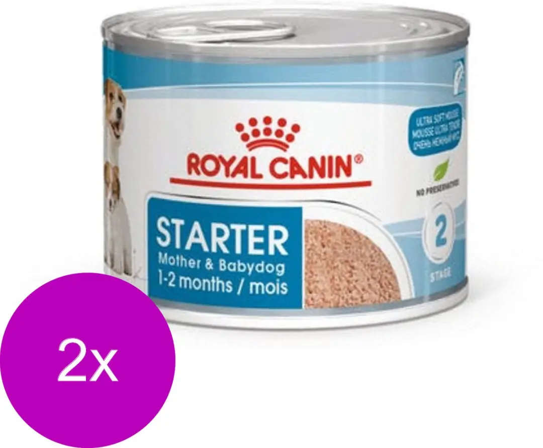 Royal Canin Mini Starter Mother & Babydog Hondenvoer - 2x4kg