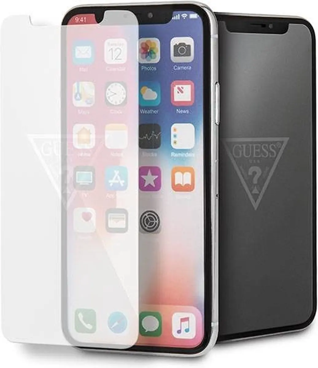 GUESS Tempered Glass Screenprotector iPhone X/XS