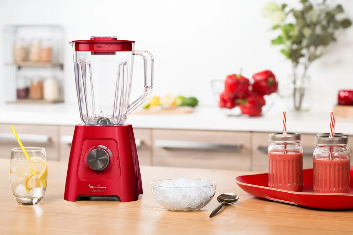 Moulinex Blendforce LM420510 Blender - 600W - Rood - afbeelding 6 van 6