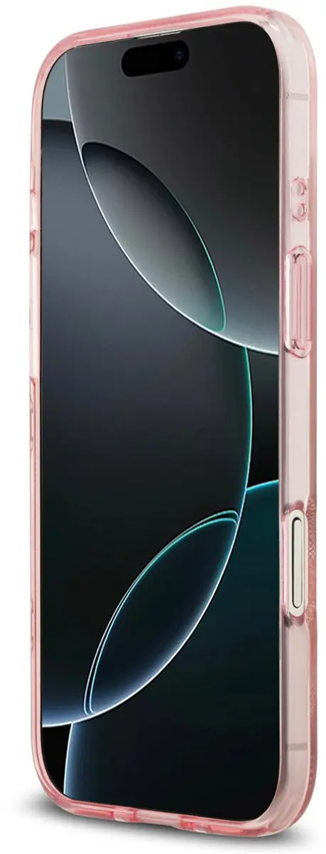 GUESS Telefoonhoesje iPhone 17 Air MagSafe Roze - GUHMP17MAR