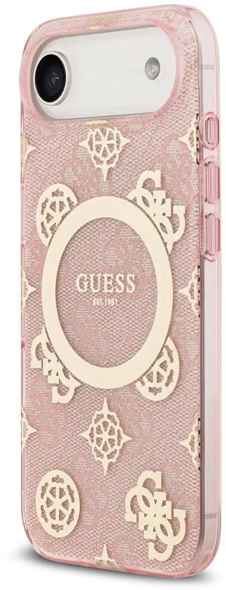 GUESS Telefoonhoesje iPhone 17 Air MagSafe Roze - GUHMP17MAR