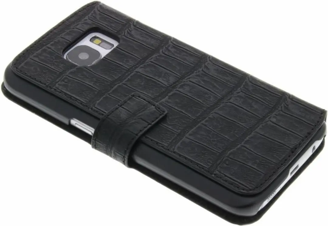 Guess Crocodile Hoesje Samsung Galaxy S7 - Zwart