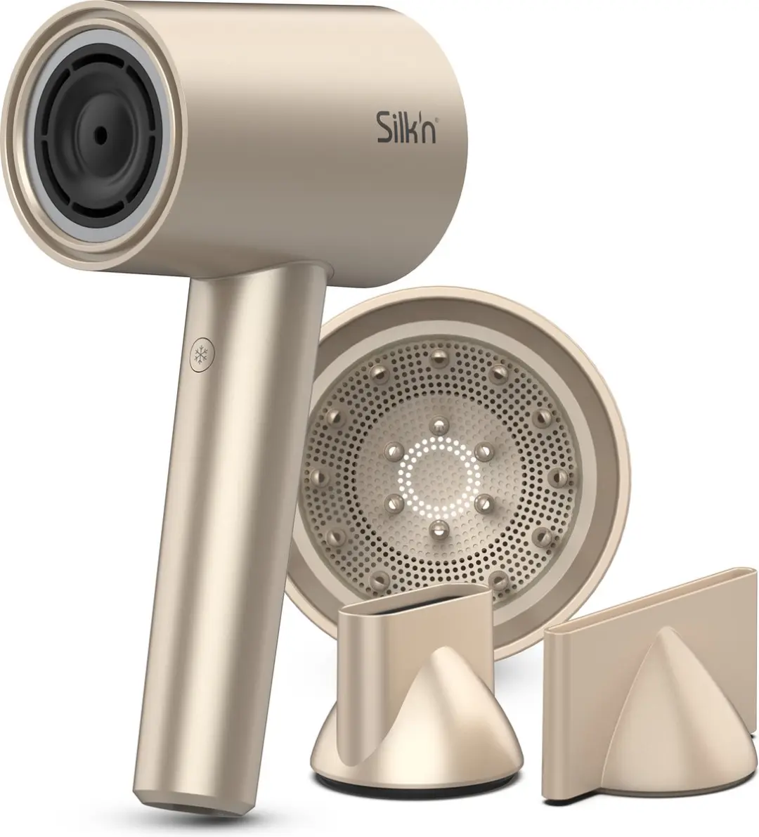 Silk'n HDBSIS2E1001 Föhn & Stijltang Set - 1600W - Rose Gold