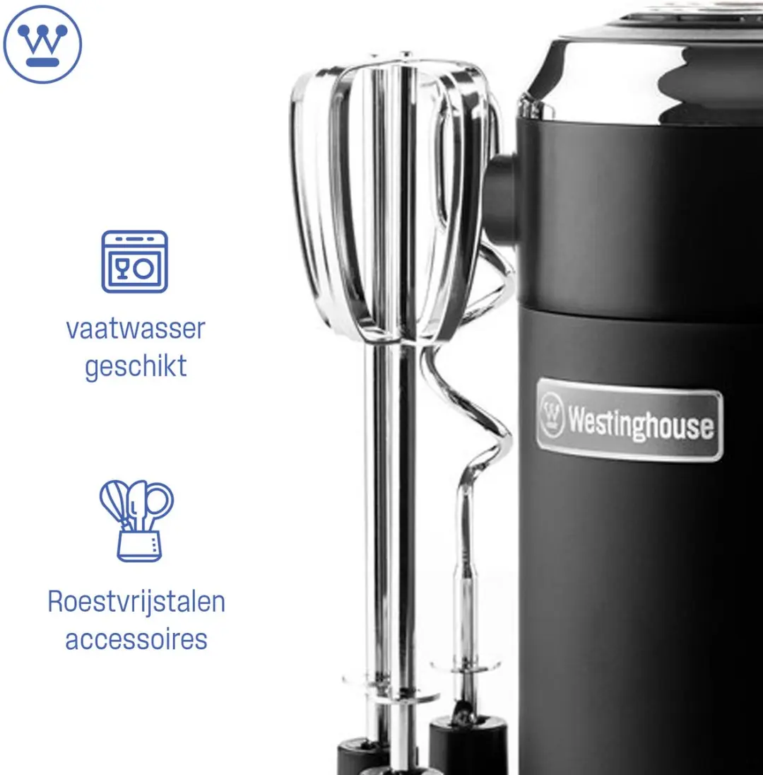 Westinghouse Retro 6-delige Keukenbundel - Zwart