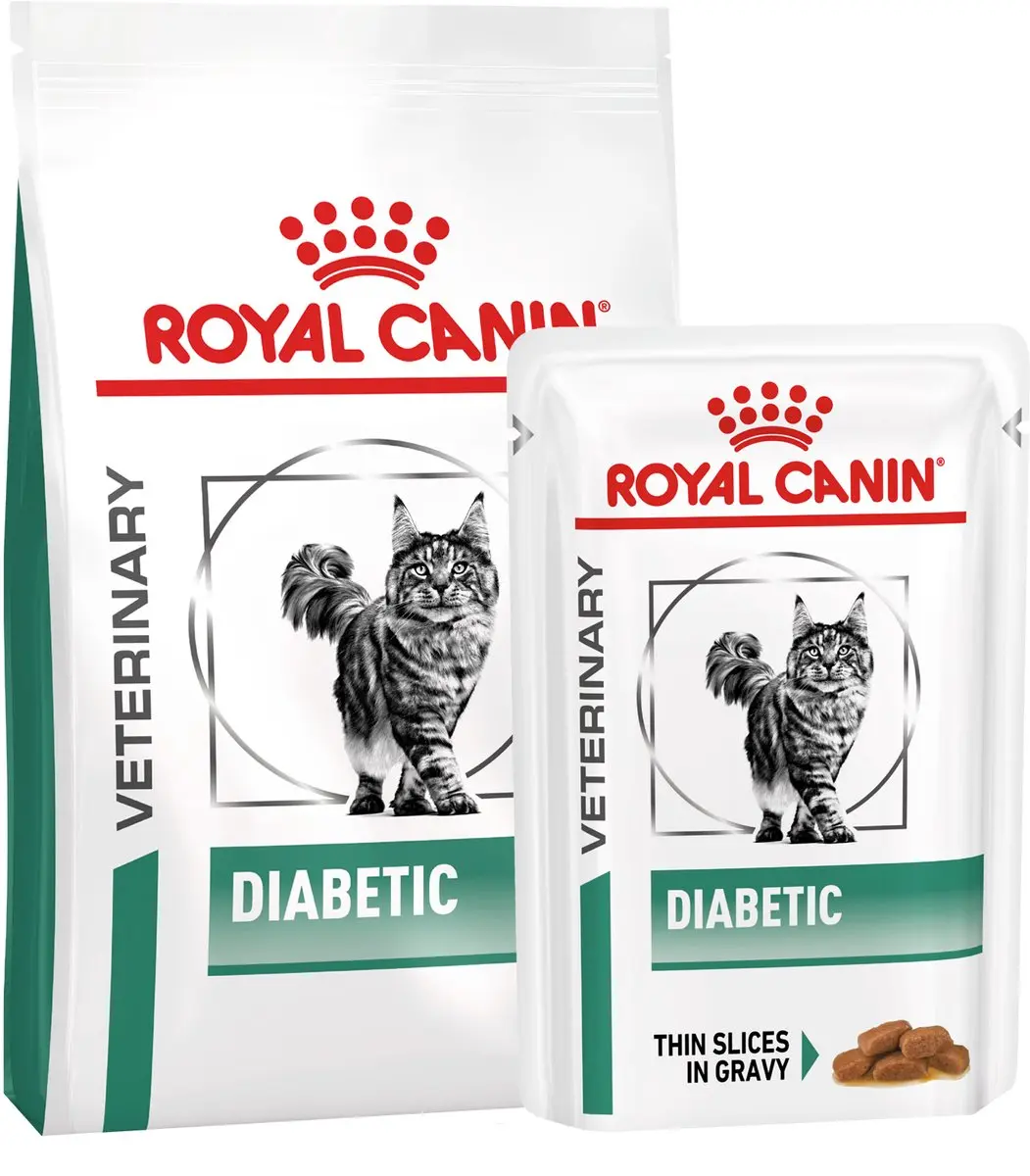 Royal Canin Diabetic Kat Combi Bundel - 3,5kg + 12x85g