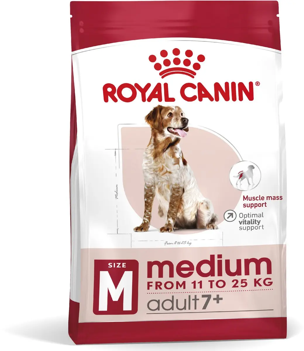 Royal Canin Medium Adult 7+ Hondenvoer - 10 kg