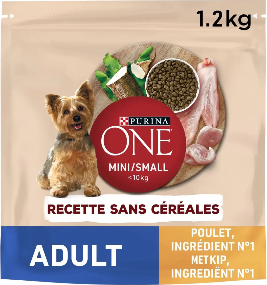 Purina ONE Mini Small Adult Kip 1.2kg