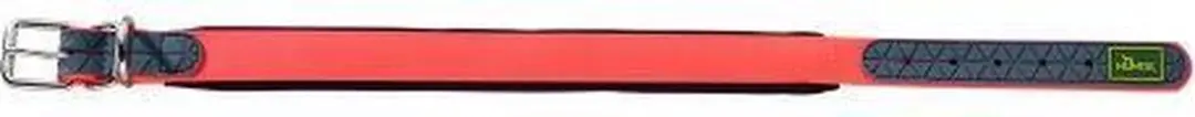 Hunter Hondenhalsband Comfort Comfort 52-60cm x 25mm - Neon Oranje