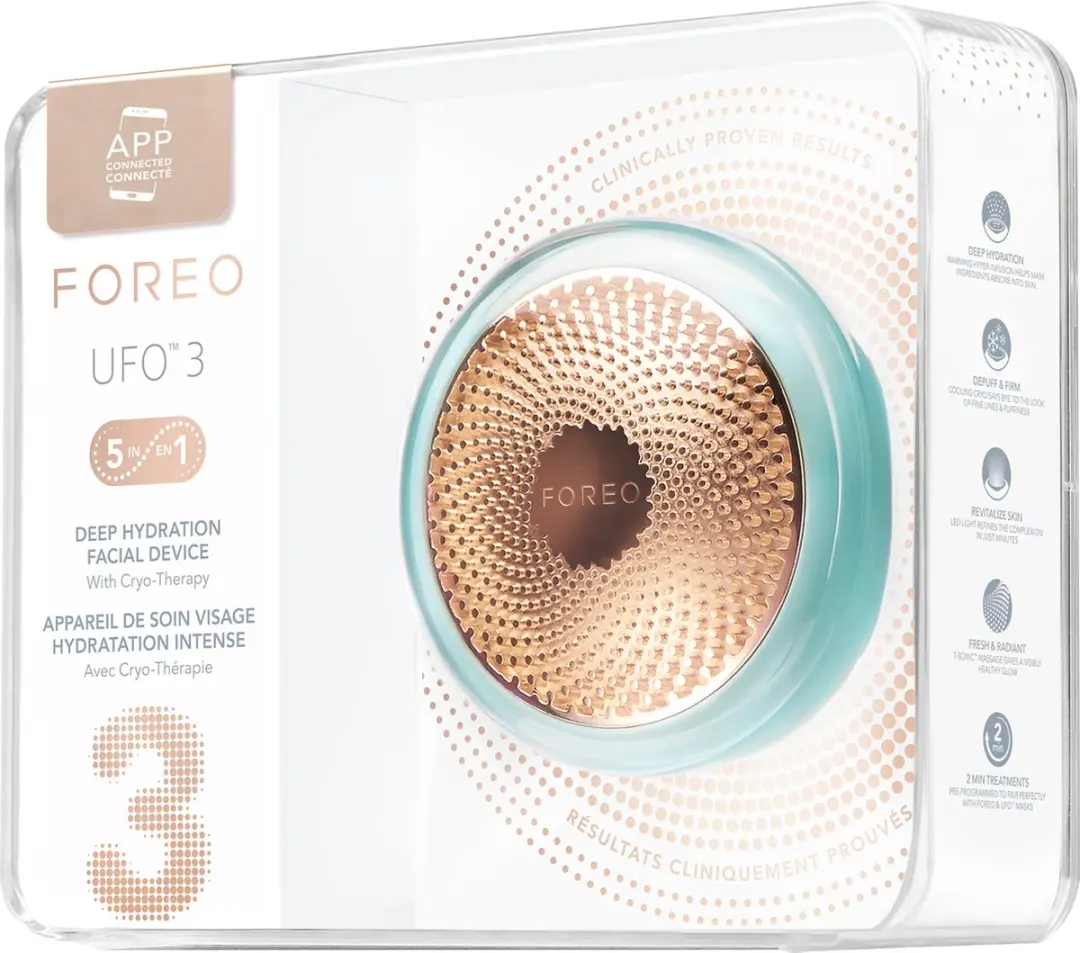 FOREO UFO 3 - Gezichtsbehandeling 5-in-1 - Arctic Blue