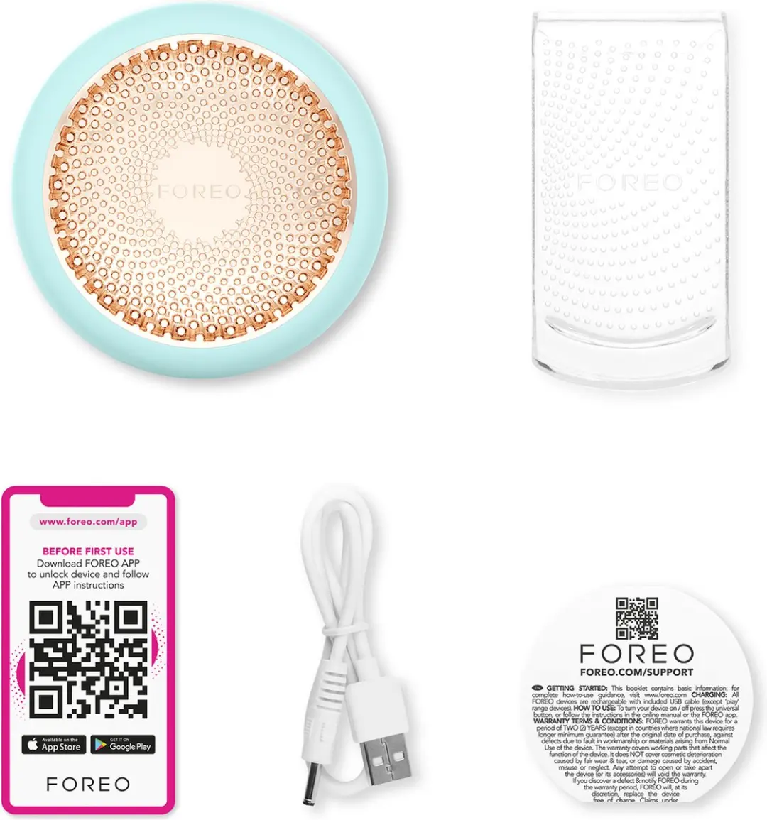 FOREO UFO 3 - Gezichtsbehandeling 5-in-1 - Arctic Blue - afbeelding 6 van 6