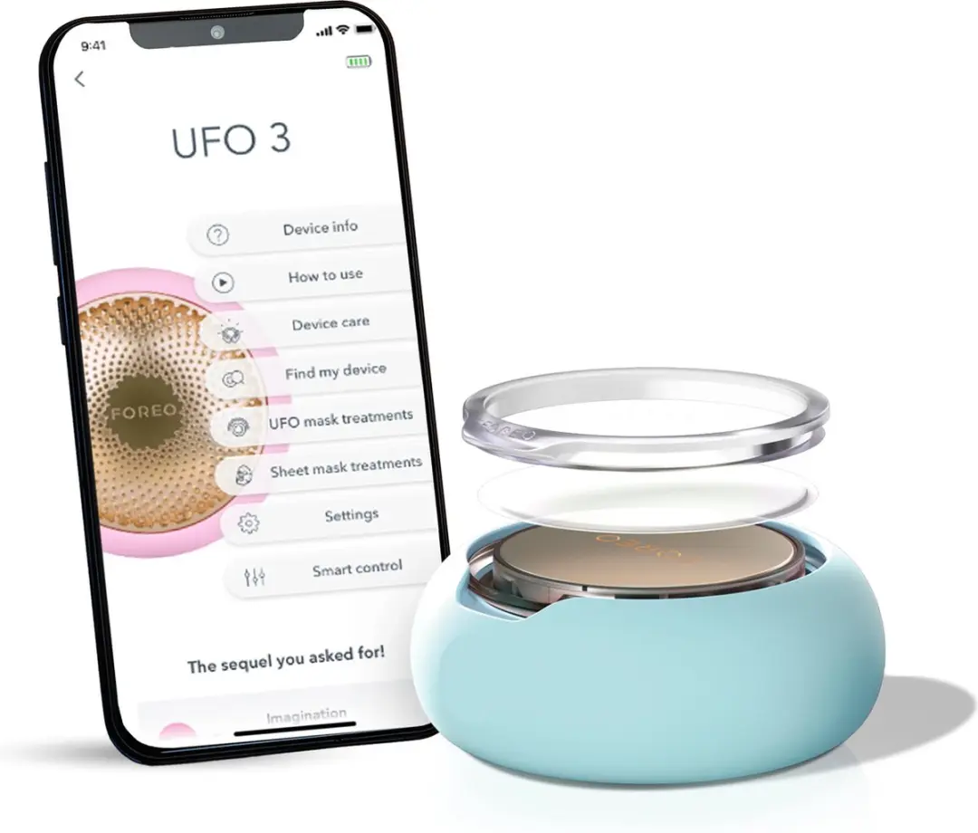 FOREO UFO 3 - Gezichtsbehandeling 5-in-1 - Arctic Blue