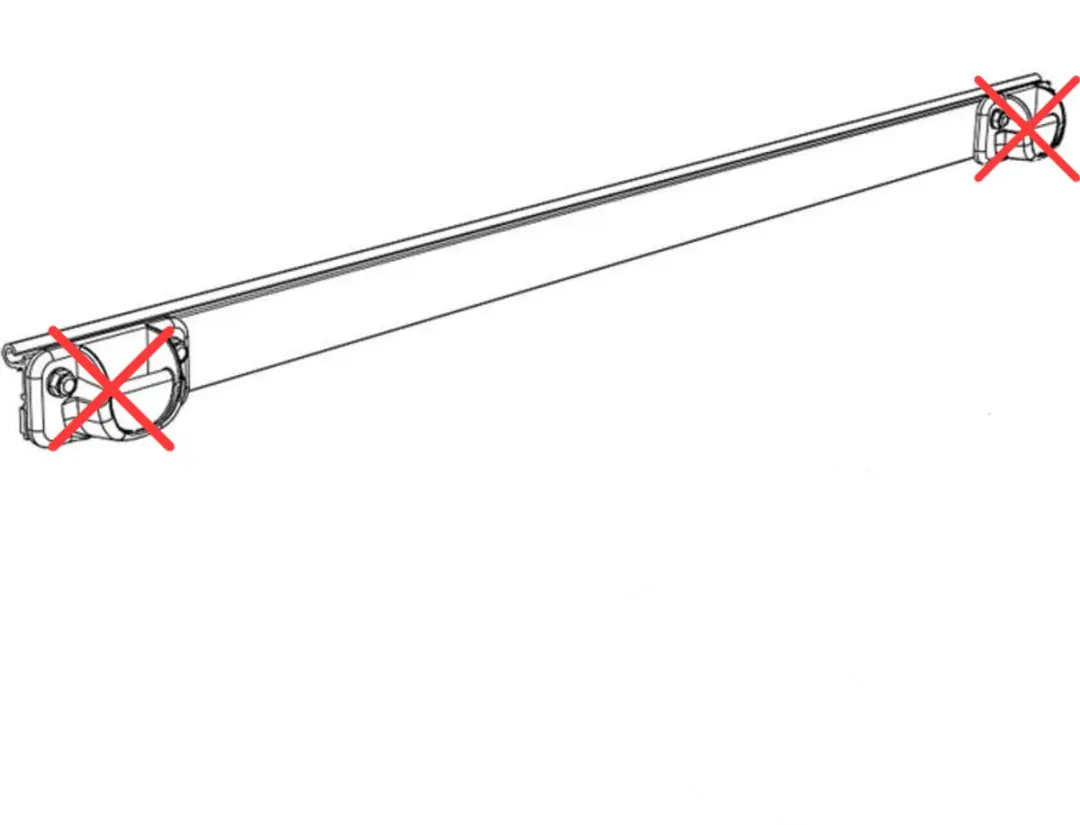Thule Mounting Rail voor Caravan Rail