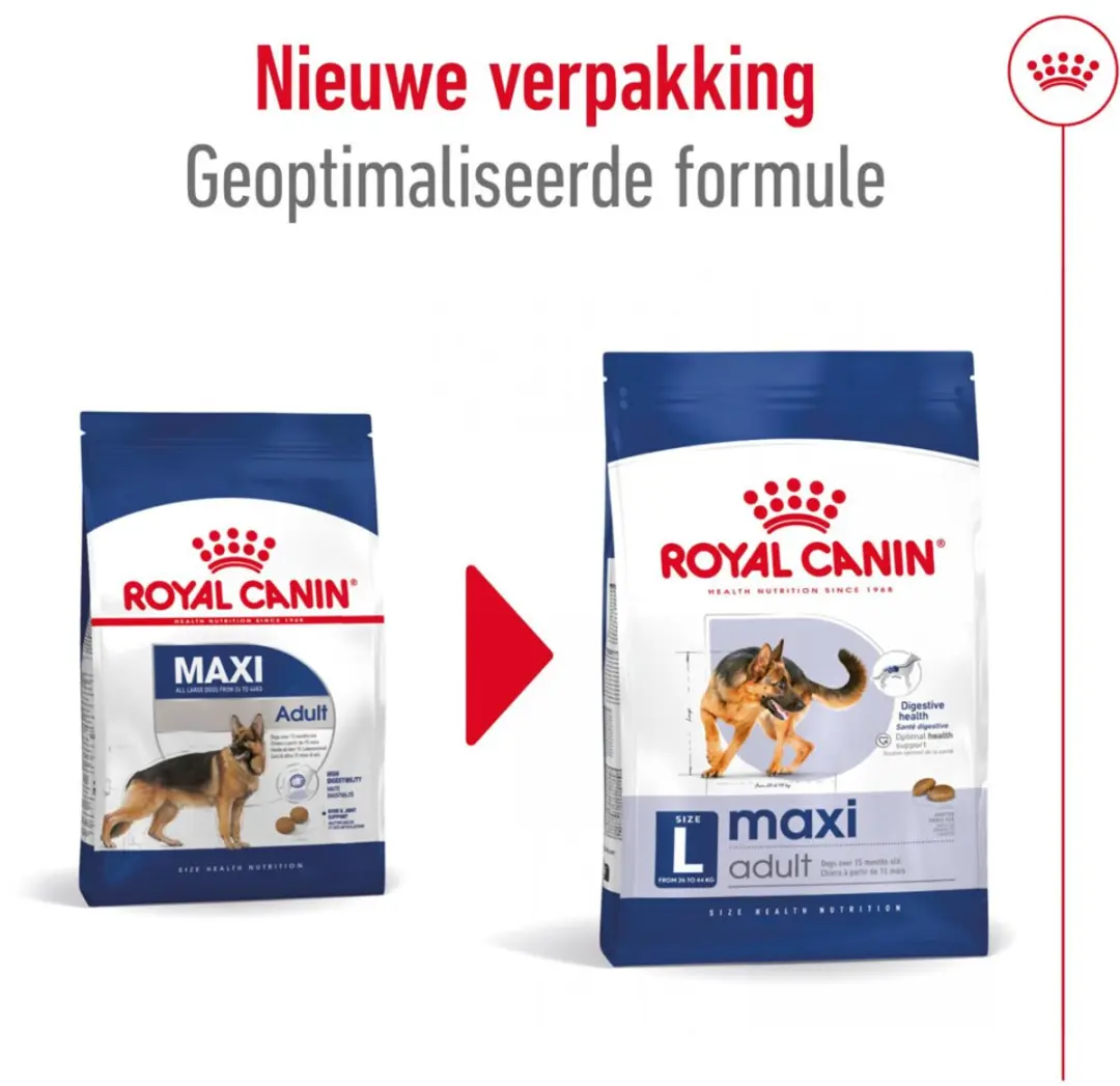 Royal Canin Hondenvoer Droog Maxi Adult 1kg