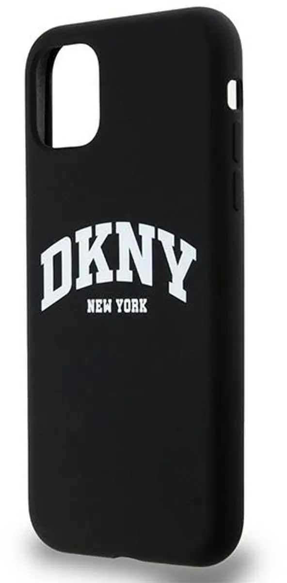 DKNY Silicone Arch Logo Hoesje DKHMN61SNYACH - iPhone 11 - Zwart