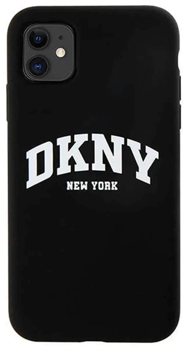DKNY Silicone Arch Logo Hoesje DKHMN61SNYACH - iPhone 11 - Zwart