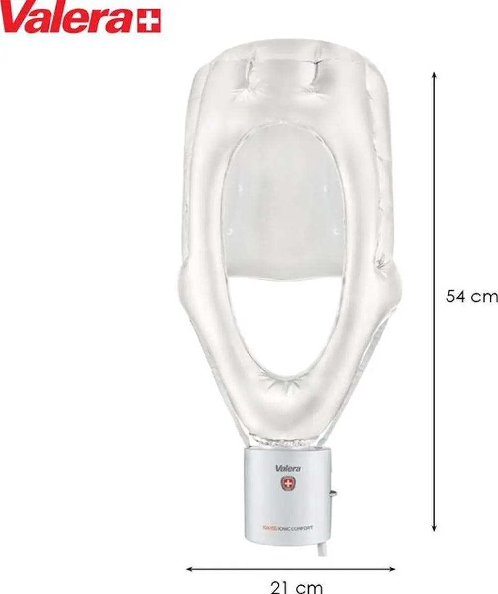 Valera Ionic Comfort 513.01 Ionen Haardroogkap - Wit