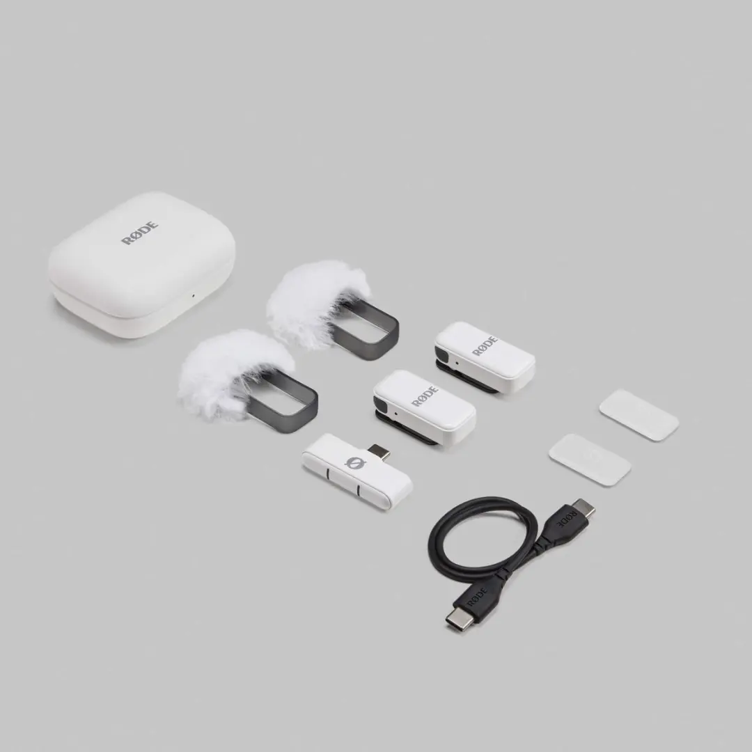 RØDE Wireless Micro WIMICROCW - Accu - Wit