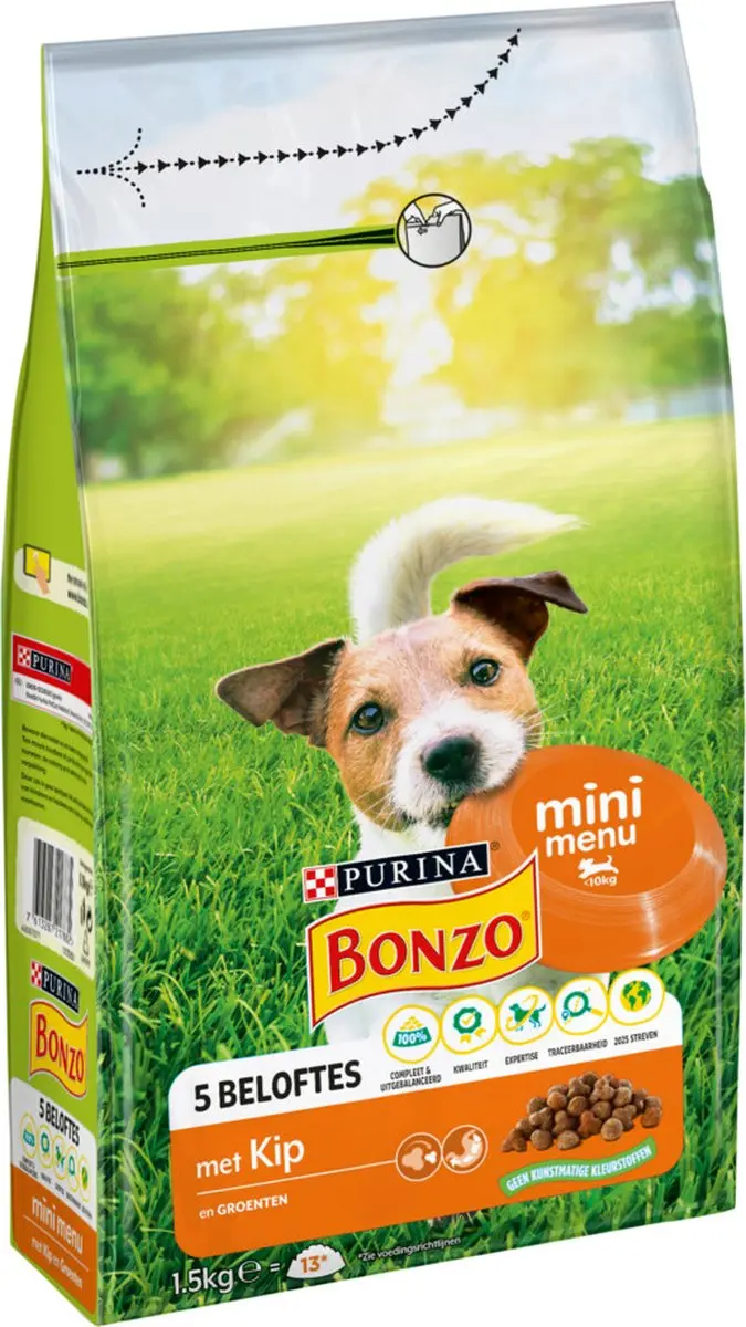 Bonzo Droogvoer Mini Menu Kip 1,5kg