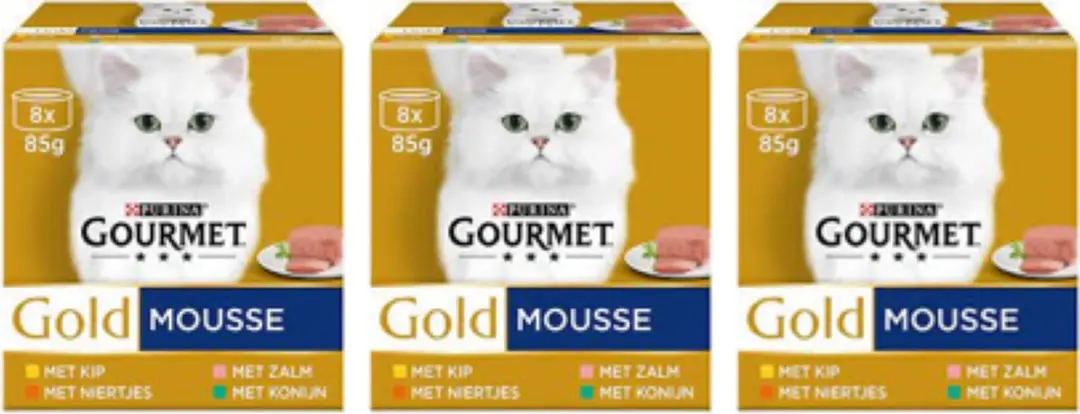 Gourmet Gold Mousse Kattenvoer