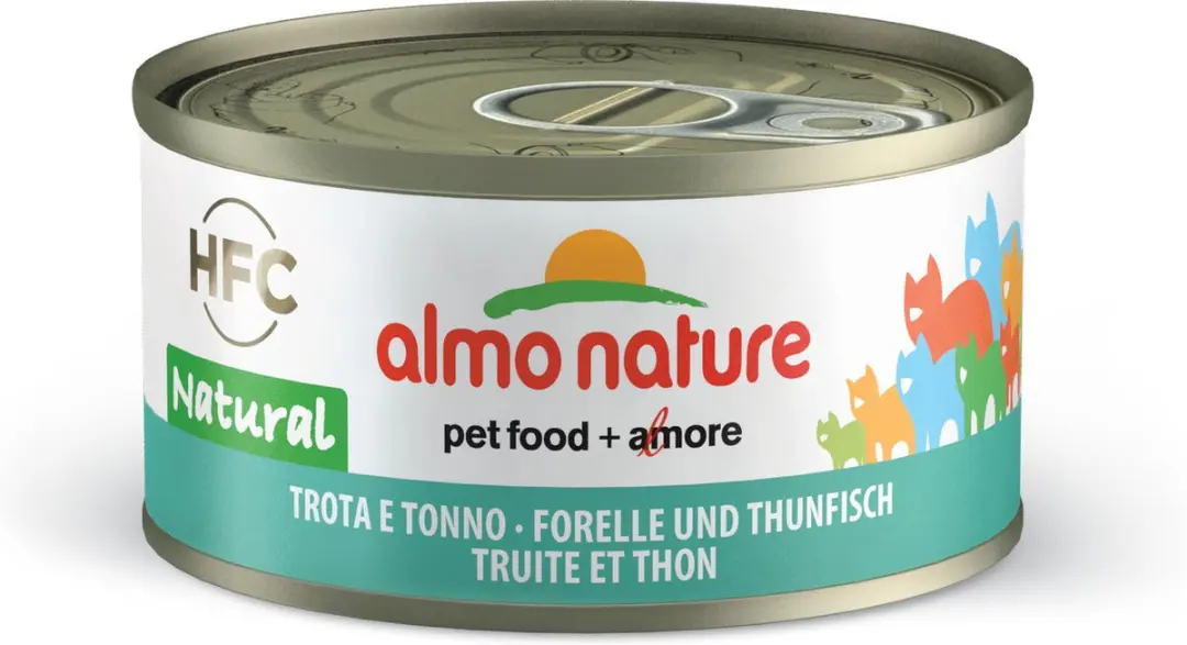 Almo Nature Cat Orange Label Bio - Kalf/Groente 24 Stuks