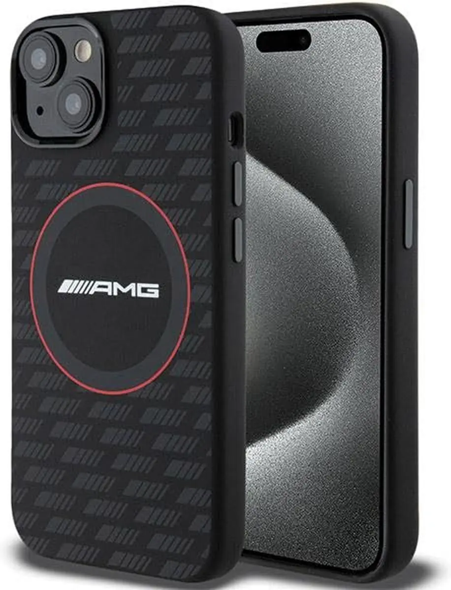 Mercedes-AMG Carbon Pattern Hoes iPhone 15