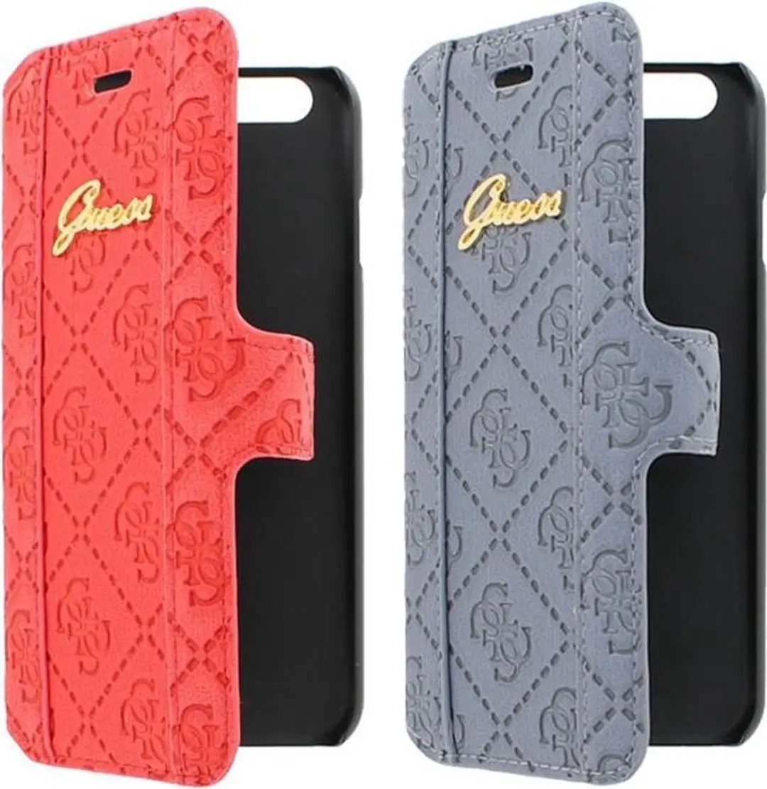 GUESS Scarlett Folio Hoesje iPhone 6/6s Plus - Roze