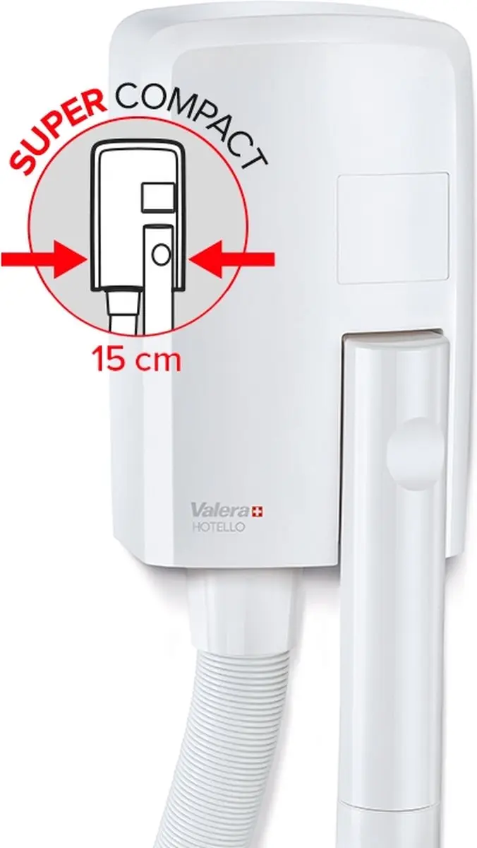 Valera VA83201T Föhn 1200W - Wit