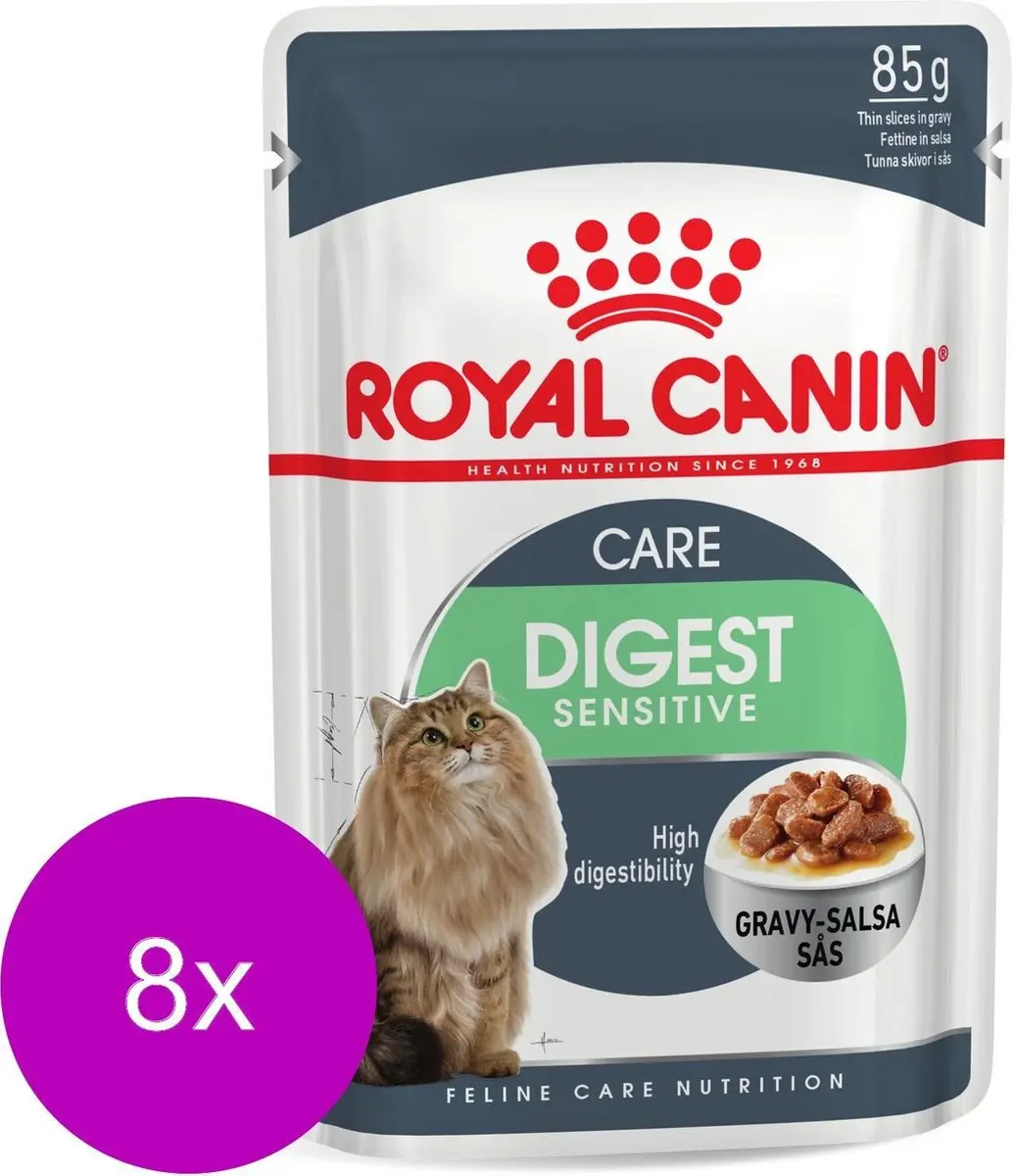 Royal Canin Digest Sensitive In Gravy Kattenvoer