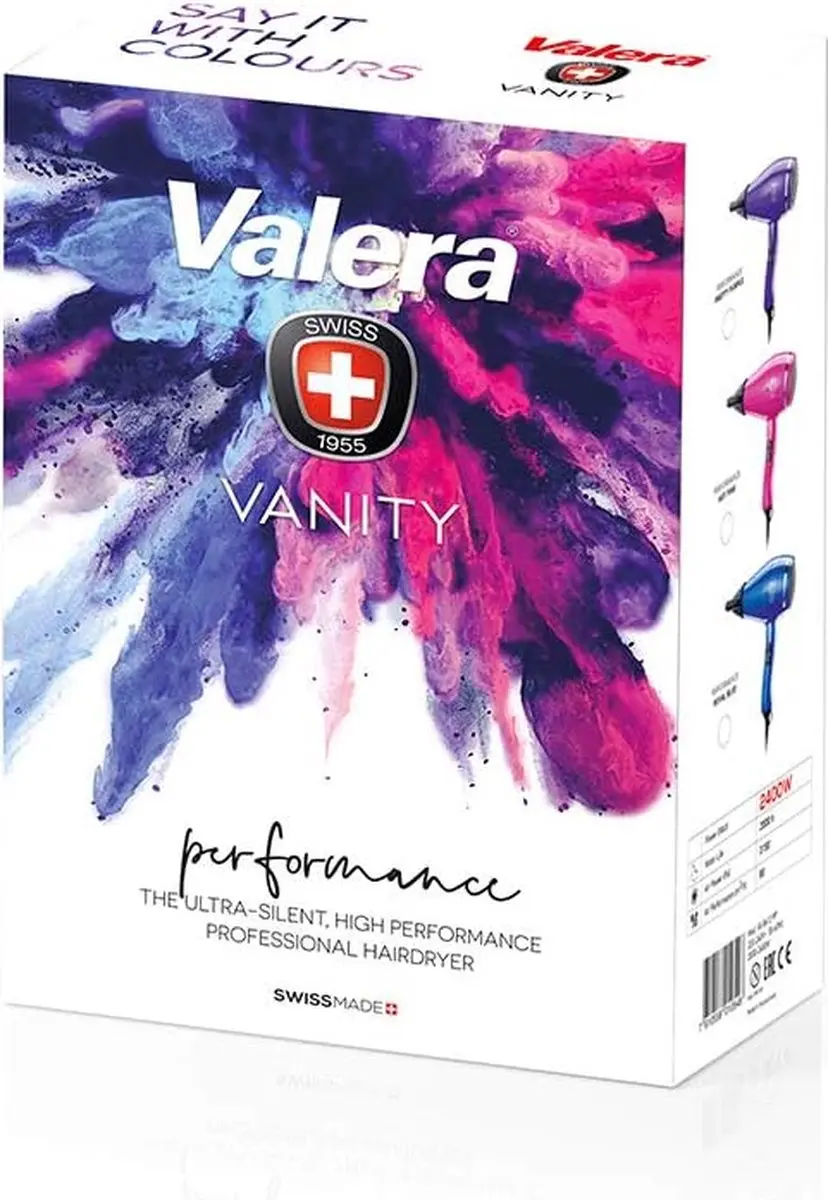 Valera VANITY VA 8605 HP Föhn 2400W - Roze