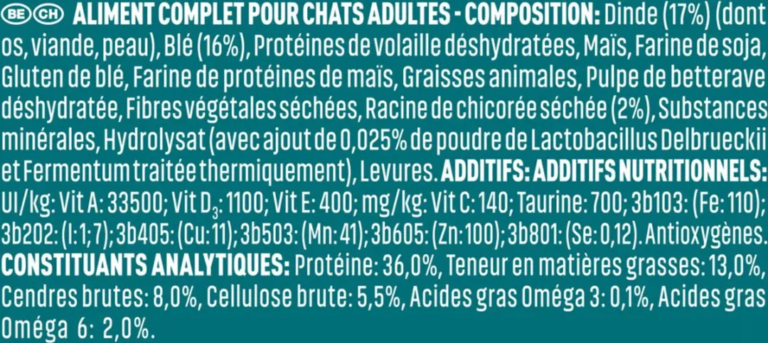 Purina ONE Indoor Kalkoen 800g