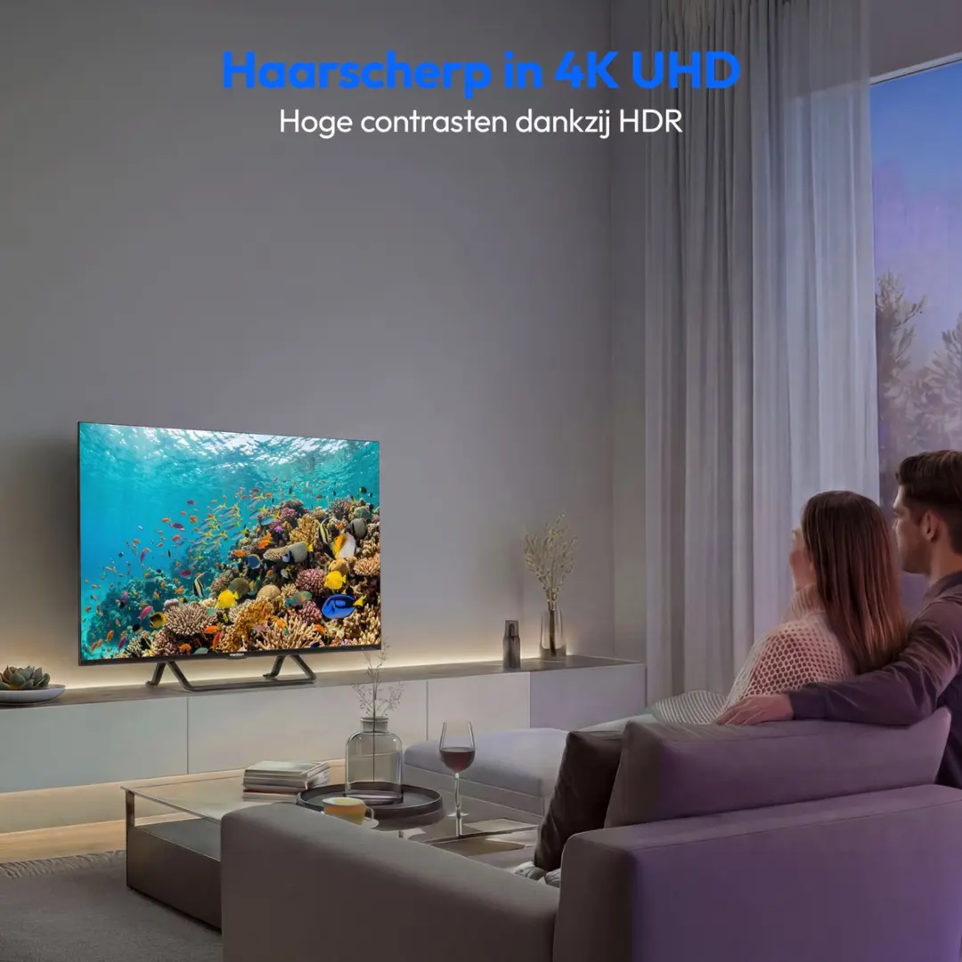Medion 43" QLED Smart TV 4K MD843701 - Dolby Vision HDR - afbeelding 6 van 6
