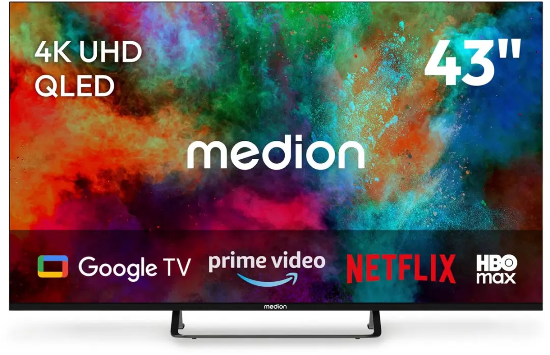 Medion 43" QLED Smart TV 4K MD843701