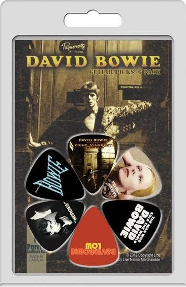 Perris David Bowie Plectrum Medium 0.71mm