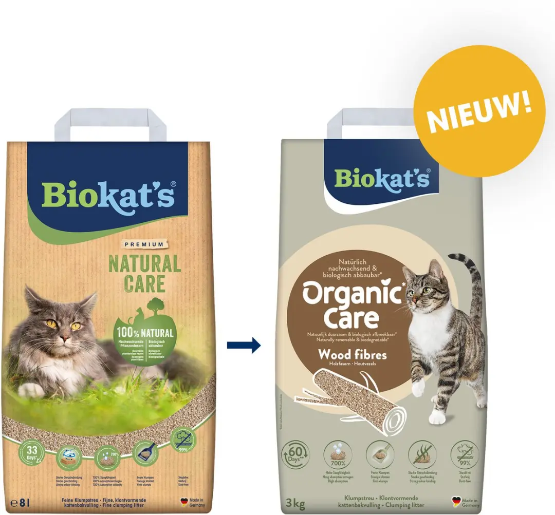 Biokat's Organic Care Wood Fibres 11.40kg