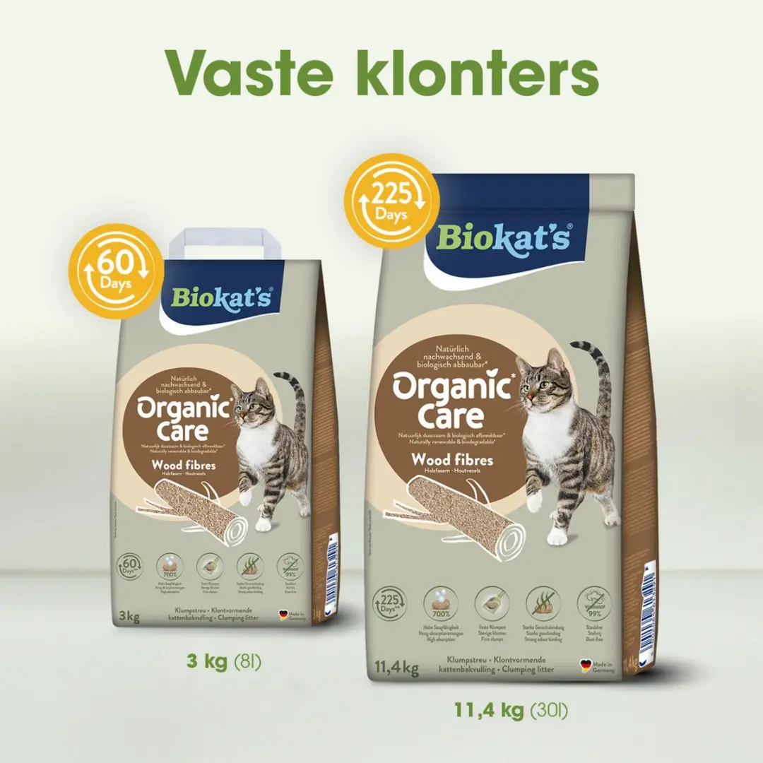 Biokat's Organic Care Wood Fibres 11.40kg