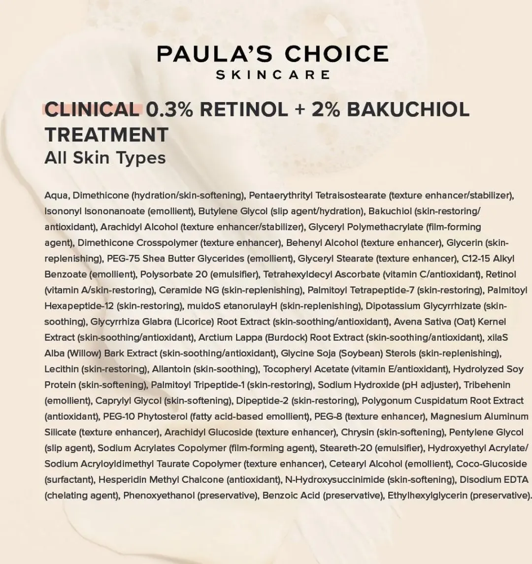 Paula's Choice CLINICAL Retinol Bakuchiol Serum 30ml