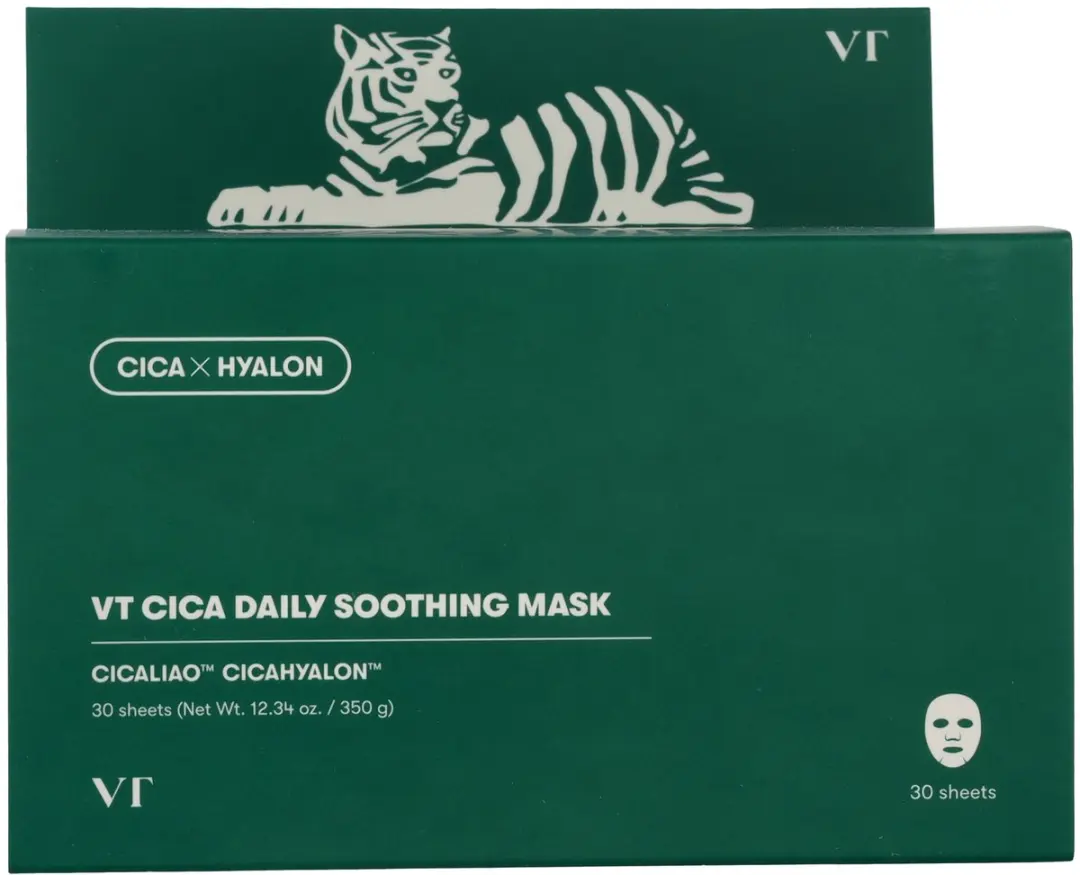 VT Cosmetics CICA Daily Soothing Mask 35g - Transparent