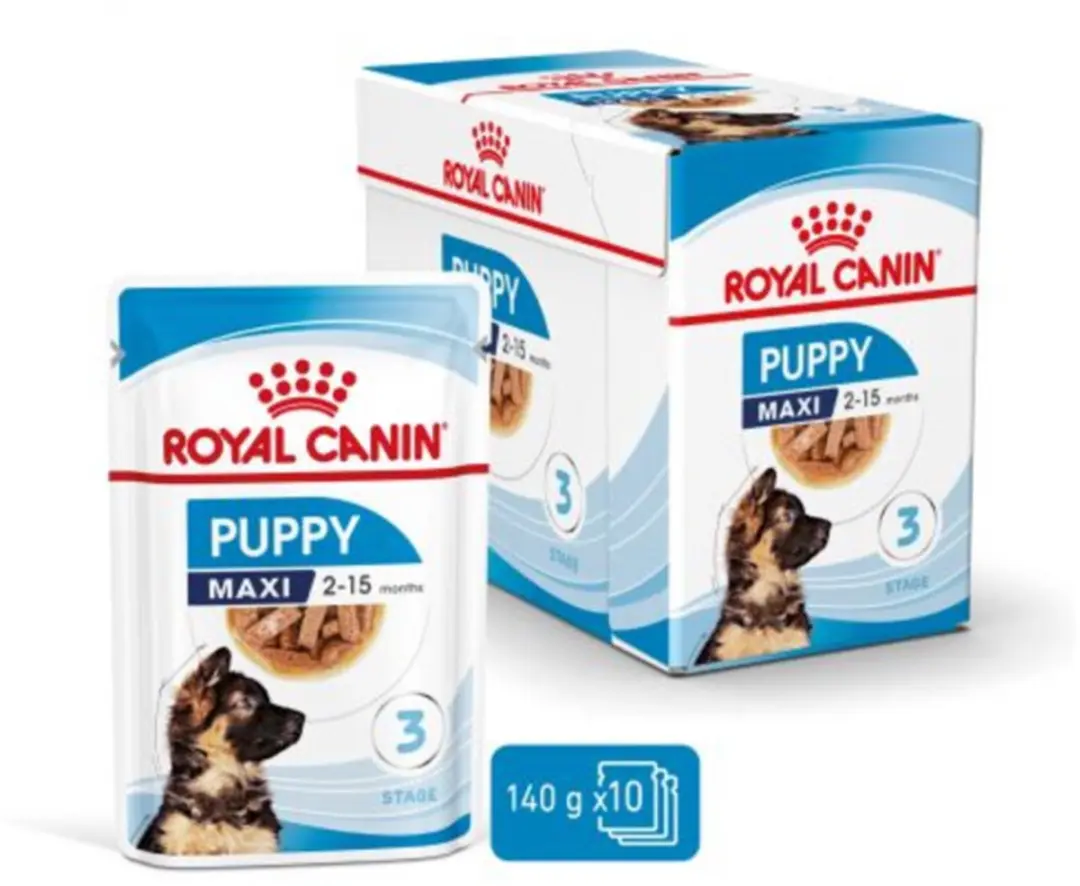 Royal Canin Maxi Puppy Hondenvoer - 10x140g