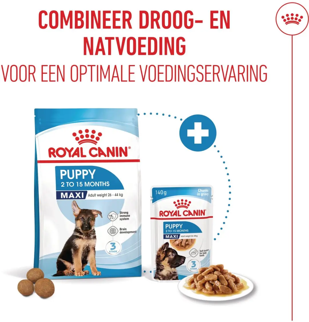Royal Canin Maxi Puppy Hondenvoer - 10x140g