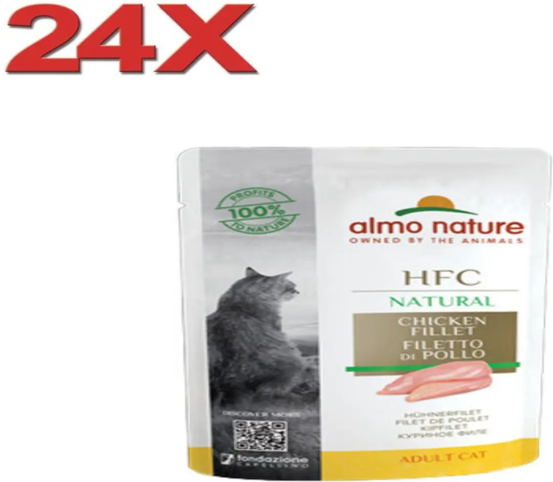 Almo Nature HFC Kattenvoer Maaltijdzakje Kipfilet