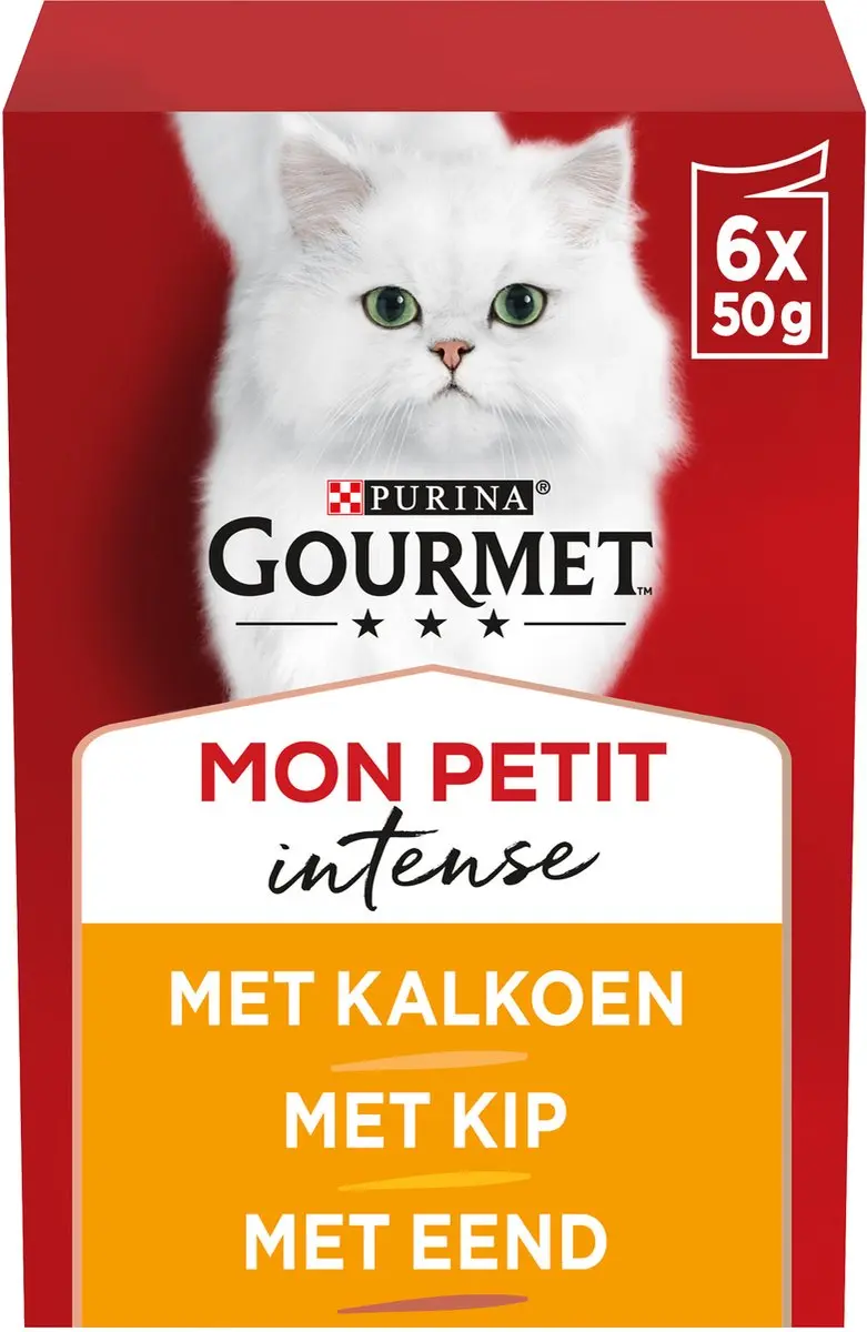 Gourmet Mon Petit Maaltijdzakje Tonijn/Zalm/Forel - 12 Stuks