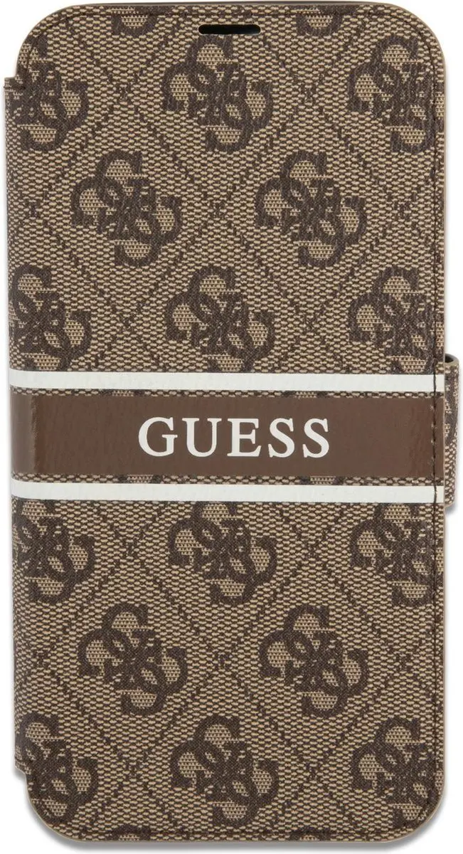 GUESS iPhone 13 Mini Bookcase Hoesje 7653 - Bruin - afbeelding 6 van 6
