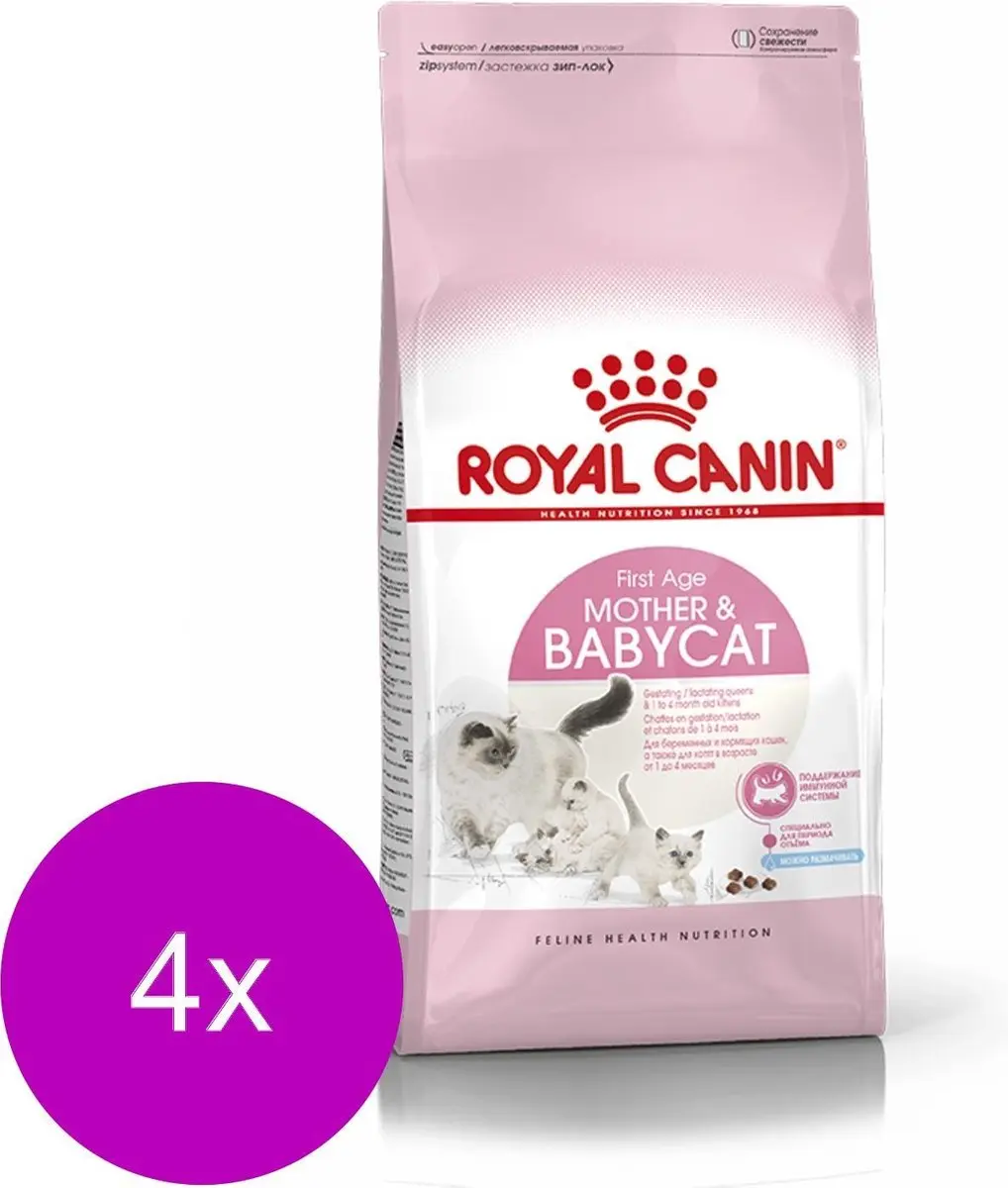 Royal Canin Mother & Babycat Kittenvoer - 4x4kg
