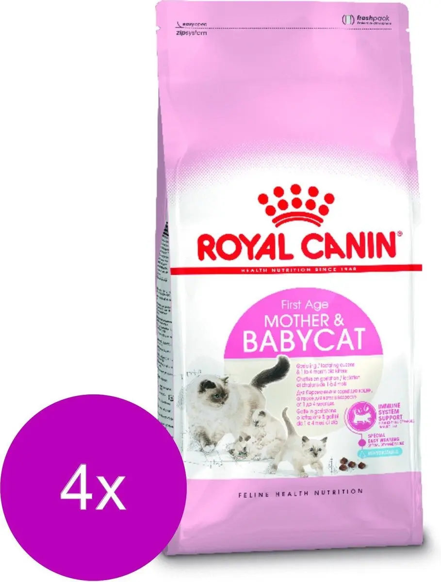 Royal Canin Mother & Babycat Kittenvoer - 4x4kg