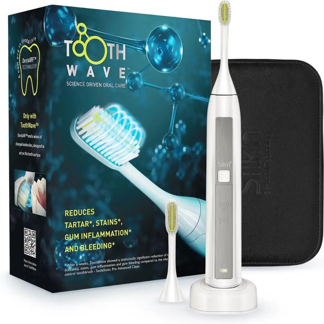 Silk'n ToothWave TW1PE1001 Elektrische Tandenborstel - 3 Snelheden